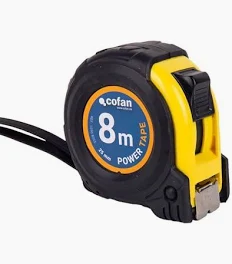 Flexometro 8 M 25M. M COFAN 8025